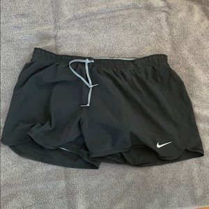 Nike Dri-Fit women’s XL black shorts